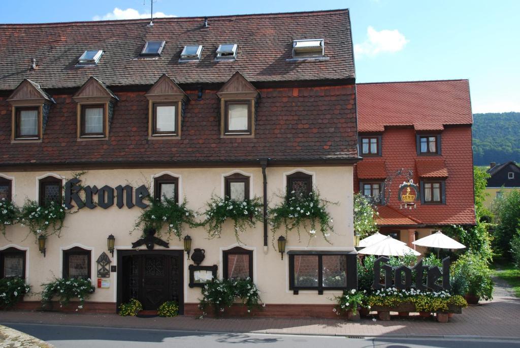 Hotel Krone Laudenbach (Bavaria) Exterior foto